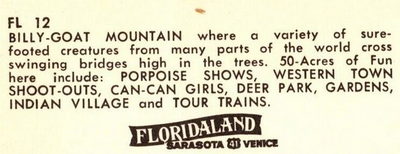 Floridaland - Postcard Back